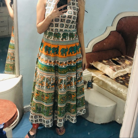 White Printed Kurta ethnic wear - Picture 12 of 12